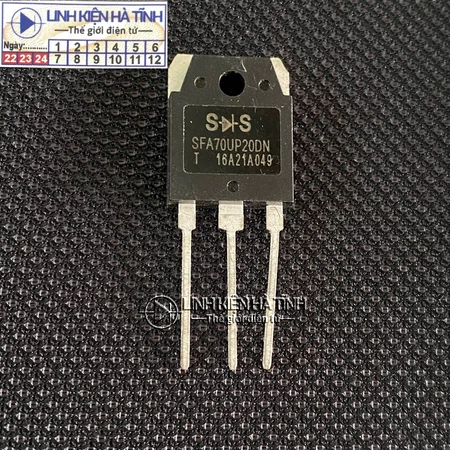  đi ốt máy hàn SFA70UP20DN 70UP20 SFA70UP20D 70A/200V mới