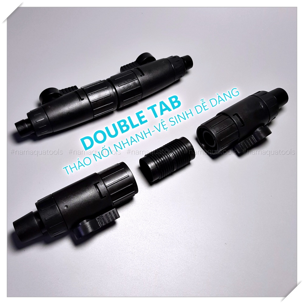 Khoá Double Tab SUNSUN – Khoá nối nhanh ống in/out lọc thùng, tiện lợi ...