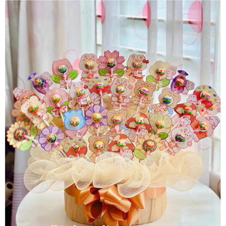 Thẻ Cài Kẹo Mút Trang Trí Túi Quà Bánh Kẹo, Tháp Bánh Sinh Nhật - Tag Gắn Kẹo Mút Handmade DIY Nhiều Mẫu