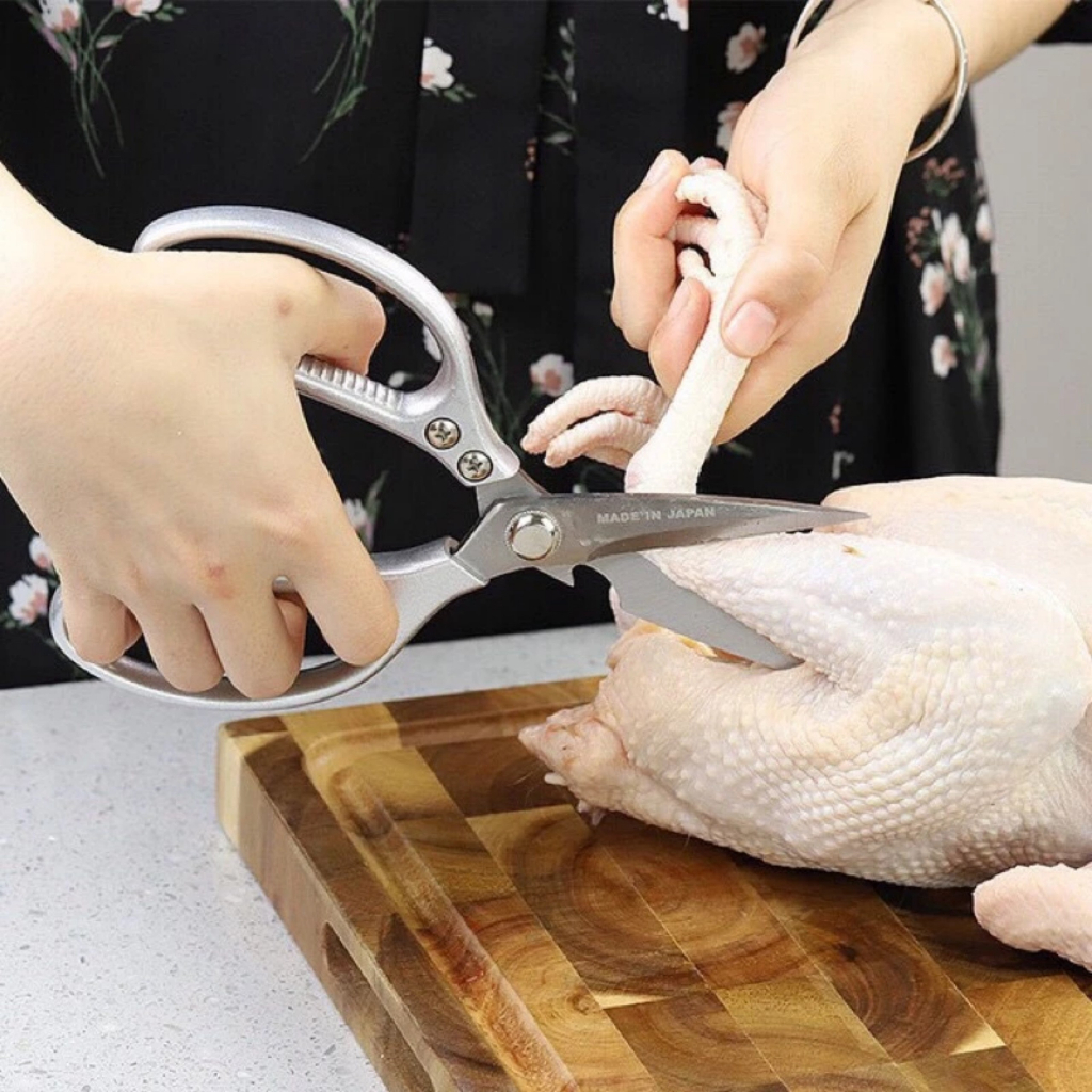 [Loại 1 Cán Kim Loại Cứng Cáp] Kéo Cắt Gà – Kéo Cắt Thịt Gà - Kéo Cắt Xương Gà - Kéo Nhật SK5 – Kéo SK5 - Kéo Thép Xịn