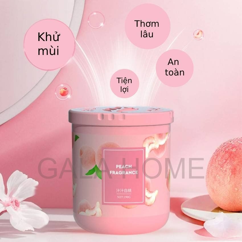 Sáp Thơm Phòng Khử Mùi Phòng Ngủ Nhà Vệ Sinh Toilet Ô Tô Với Mùi Hương Tự Nhiên