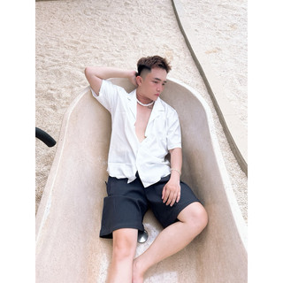 Quần NAVI Design short [Unisex] streetswear cá tính