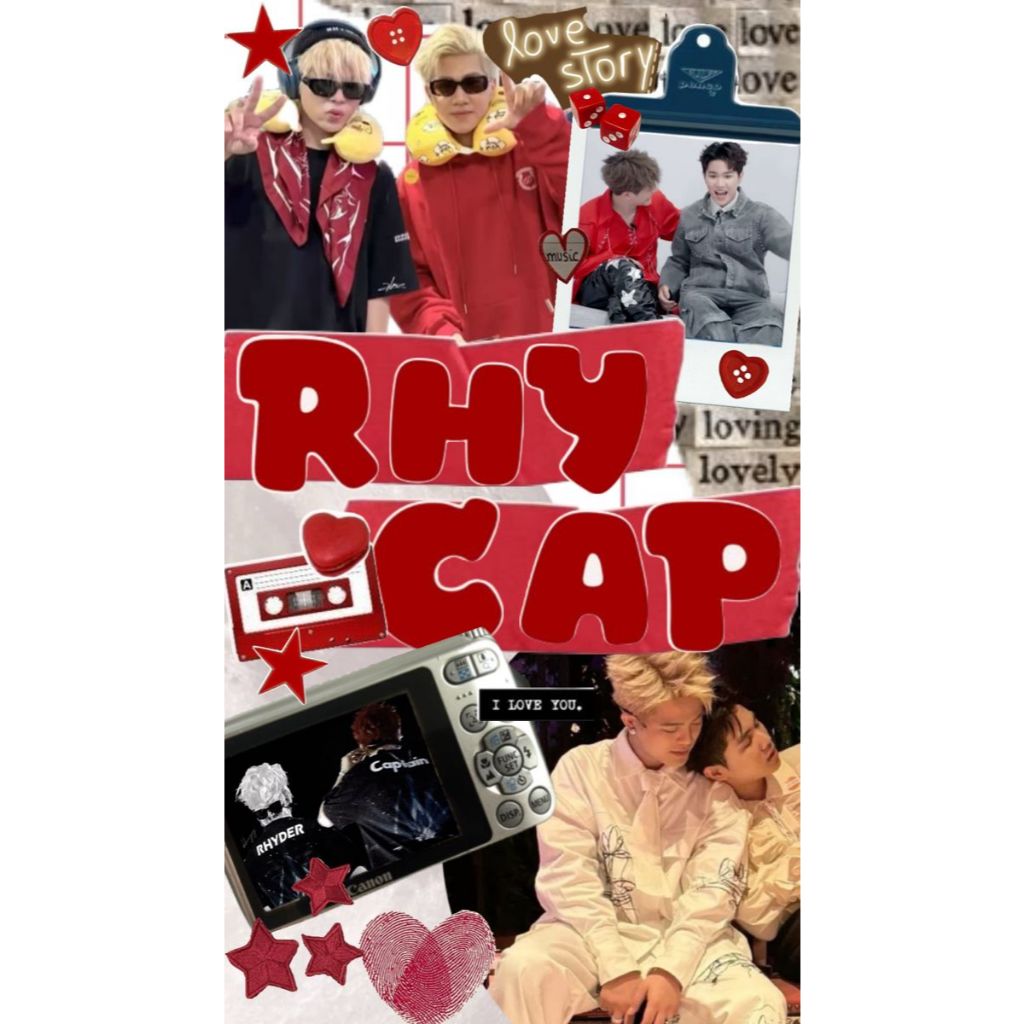 60 Sticker Anh trai say Hi - Rhycap - Rhyder x Captain boy dán laptop ...