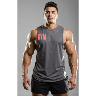[ Xem Feedback ] Tanktop Gym Nam Cotton Co Giãn 4 Chiều Form Thoải Mái In Chữ Ngực Local Brand 2025