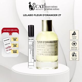 Le Labo Fleur D'Oranger 27 – Nước Hoa Unisex Hương Hoa Cam Thanh Thoát, Sang Trọng