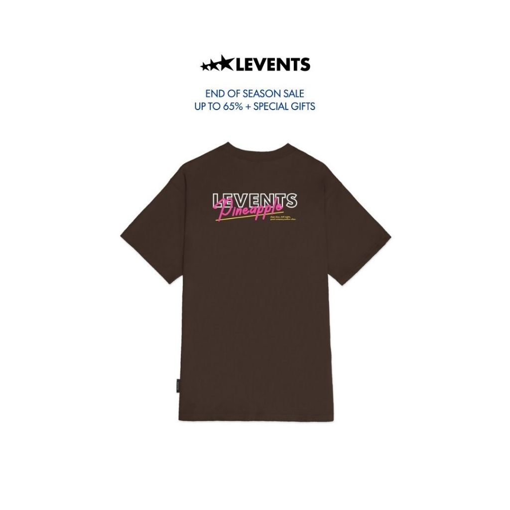 Áo Thun Levents Pineapple/ Brown Tee 100% Cotton Unisex T-shirt ...