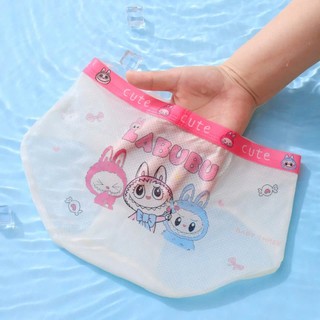 [TG29 New arrival] Combo 4 quần chíp tam giác bé gái, quần lót trẻ em lưới lạnh cao cấp họa tiết Labubu hottrend 10-42kg