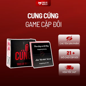 Bộ bài tình yêu Cưng Hay Cứng cho cặp đôi 54 lá, boardgame lựa chọn 18+ cho couple Ừng Ực