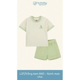 BuBaby BBB130405 Bộ ngắn tay cổ tròn Bambus cao cấp cho bé trai và bé gái mặc bốn mùa