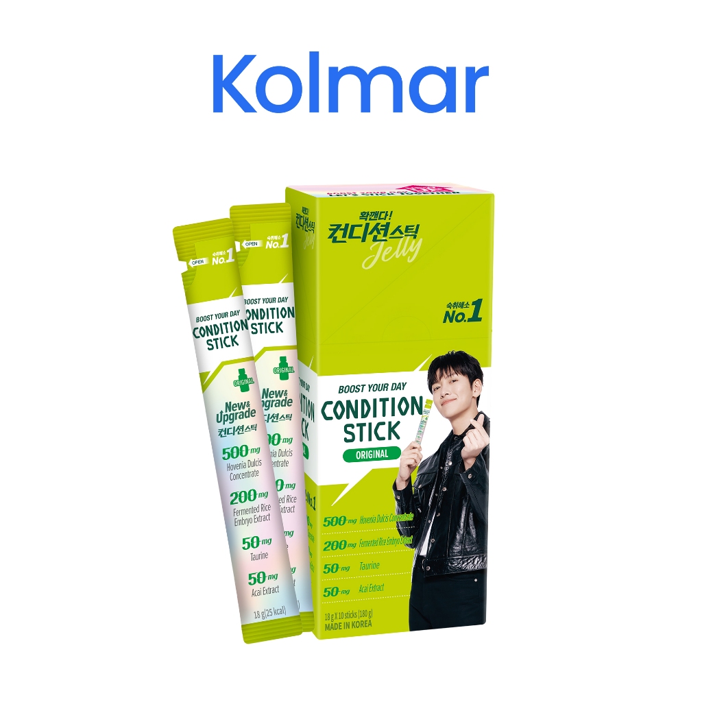 Thạch Khúng Khéng CONDITION STICK - Vị Tự Nhiên - Thực Phẩm Bổ Sung (Hộp 10 Gói)