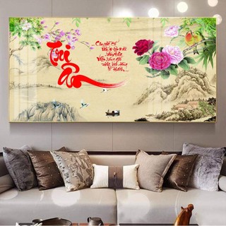 [TRANH THƯ PHÁP TRI ÂN THẦY CÔ] Tranh Tráng Gương Bo Viền Cao Cấp - Tranh Tri Ân - Quà Tặng Cuối Năm Cho Thầy Cô Giáo
