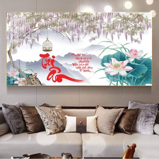 [TRANH THƯ PHÁP TRI ÂN THẦY CÔ] Tranh Tráng Gương Bo Viền Cao Cấp - Tranh Tri Ân - Quà Tặng Cuối Năm Cho Thầy Cô Giáo