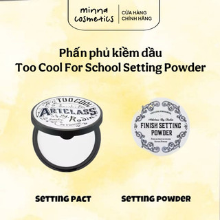 [TCFS] Phấn Phủ Kiềm Dầu Giữ Makeup Too Cool For School Finish Setting Pact