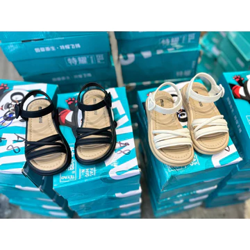 Sandal bé gái, Sandal đi học bé gái, Sandal kiểu quai dán, Sandal hè cho bé size 26-36