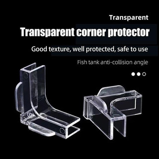 Kẹp góc Acrylic loại cao cấp trong suốt chống va đập cường độ cao có cạnh bên để tấm lưới và cạnh bên giữ lưới đậy