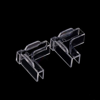 Kẹp góc Acrylic loại cao cấp trong suốt chống va đập cường độ cao có cạnh bên để tấm lưới và cạnh bên giữ lưới đậy