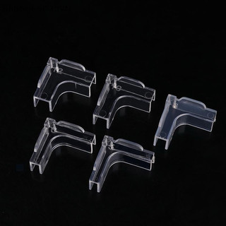 Kẹp góc Acrylic loại cao cấp trong suốt chống va đập cường độ cao có cạnh bên để tấm lưới và cạnh bên giữ lưới đậy