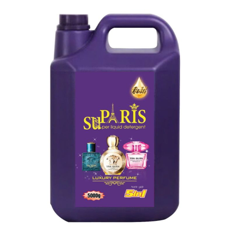 SỈ COMBO 4 CAN (tổng 20L) NƯỚC GIẶT PARI HƯƠNG HOA PHÁP