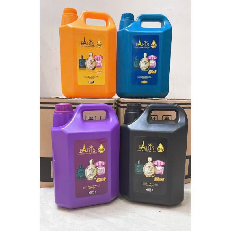 [ Nước Giặt Parii ] Hương Nước Hoa 5000ml, Không Hoá Chất, An Toàn Cho Da, Tẩy Siêu Sạch