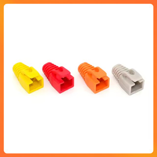 Đầu Bọc RJ45 CAT5/CAT6 – 100 Cái – Nắp Chụp Bảo Vệ Jack Mạng LAN
