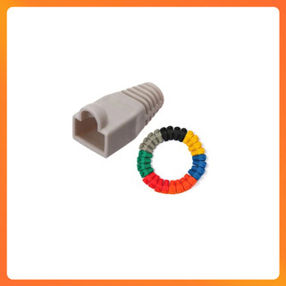 Đầu Bọc RJ45 CAT5/CAT6 – 100 Cái – Nắp Chụp Bảo Vệ Jack Mạng LAN