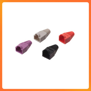Đầu Bọc RJ45 CAT5/CAT6 – 100 Cái – Nắp Chụp Bảo Vệ Jack Mạng LAN