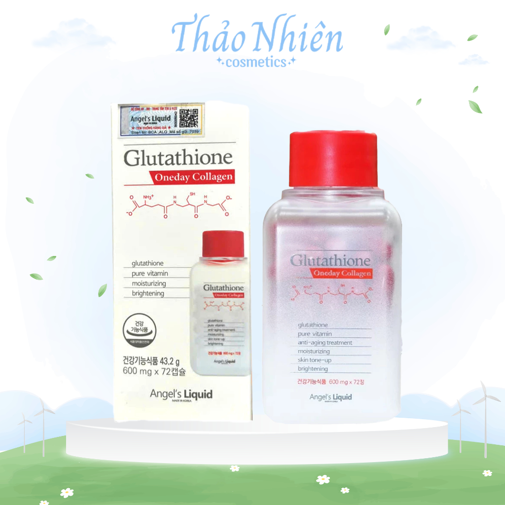 angel's liquid glutathione ever collagen Vin Ung Trng Da Oneday 35 VinVin Ung Trng Da Angel's Liquid Glutathione Oneday Collagen 35 Vin  JOLI COSMETIC B Dng Trng Da Angels