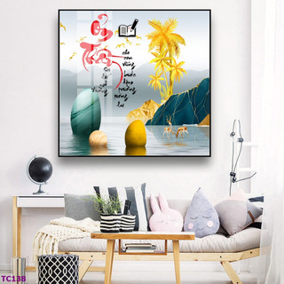 [TRANH THƯ PHÁP TRI ÂN THẦY CÔ] Tranh Tráng Gương Bo Viền Cao Cấp - Tranh Tri Ân - Quà Tặng Cuối Năm Cho Thầy Cô Giáo 01