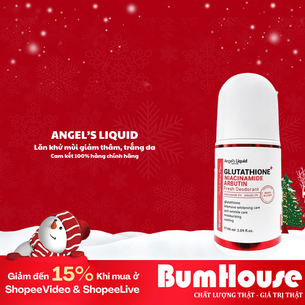 angel's liquid glutathione lăn nách Review Lăn nách Angel's Liquid Glutathione Fresh-up Whitening】 main image 1