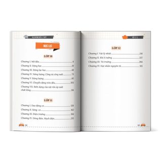Sách -  Sổ Tay Vật Lí Cấp 3 – All In One – Phiên bản mới - TKBooks