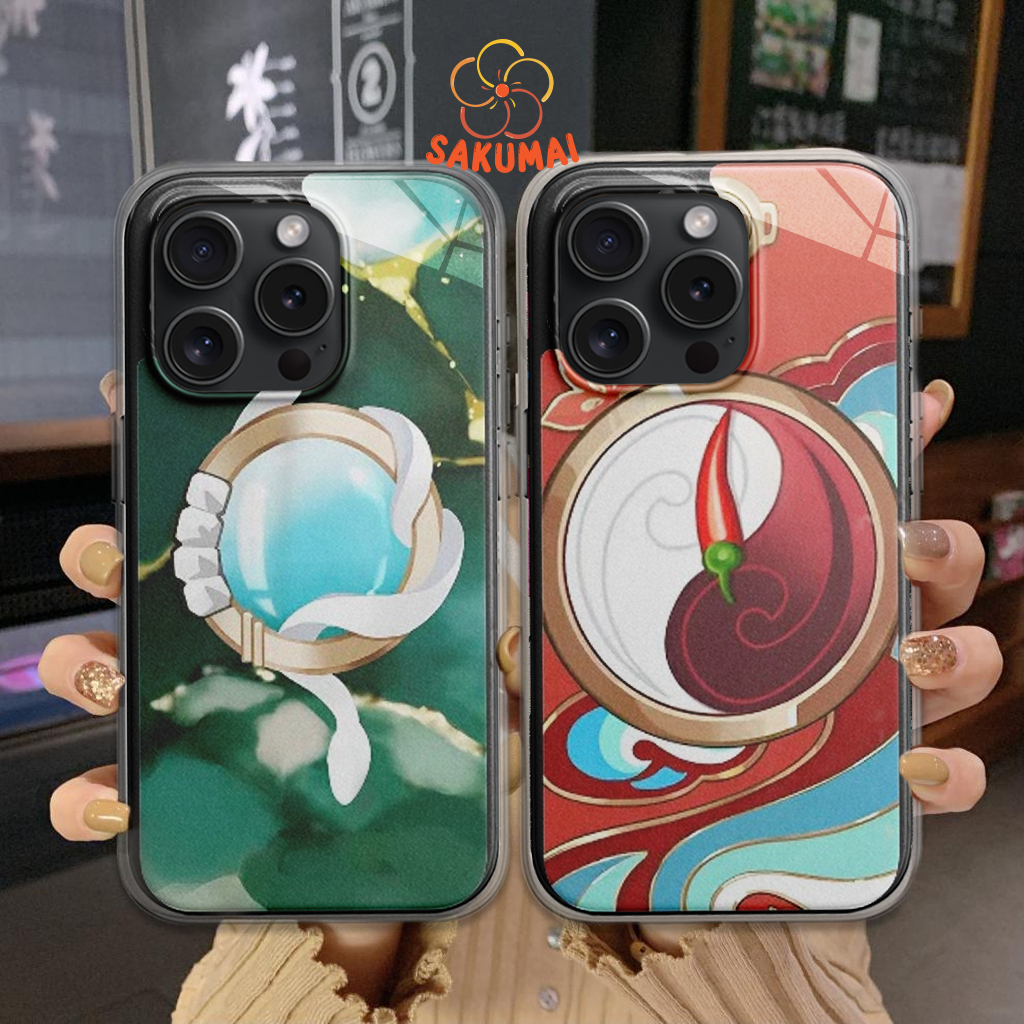 Ốp Điện Thoại, Ốp Lưng Iphone Mẫu 3 Honkai Star Rail Cực Ngầu Kính Cao Cấp,Bảo Vệ Camera XR/11/12/13/14/15/16 - SakuMai