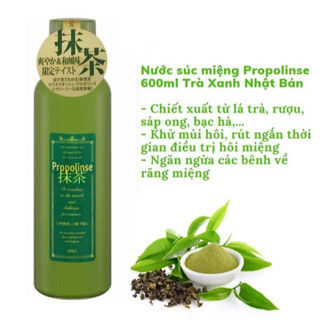[ CHÍNH HÃNG ] Nước súc miệng Propolinse Nhật Bản giúp làm sạch, giảm mảng bám, ngừa hôi miệng 600ml - CÔ THƯ MARKET