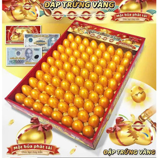 Vỉ 80 quả trứng thần kỳ bốc thăm trúng thưởng , đập trứng lấy thưởng