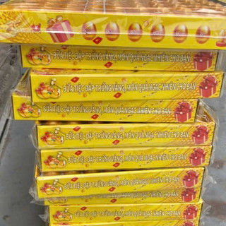 Vỉ 80 quả trứng thần kỳ bốc thăm trúng thưởng , đập trứng lấy thưởng