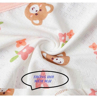 [S02 Tam giác su lạnh] Combo 3 quần chíp bé gái, quần lót tam giác su lạnh thông hơi cho bé gái 12-36kg