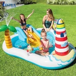 Bể bơi phao cầu trượt INTEX mẫu mới đủ mẫu mới nhất - TẶNG BƠM ĐIỆN — ảnh 7