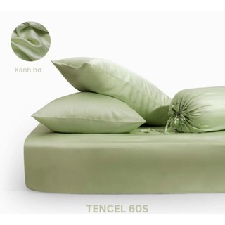 Bộ chăn ga gối 100% tencel vải tencel 60s hàng may kỹ
