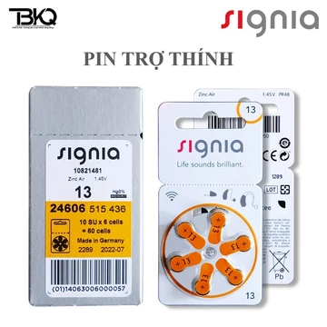 Pin máy trợ thính S10 PR70 - Dùng cho máy trợ thính trong tai CIC