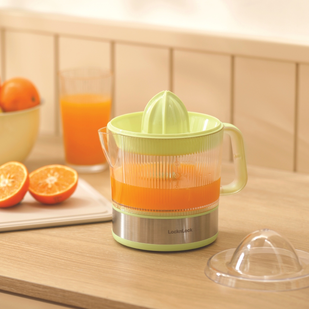 Máy Vắt Cam LocknLock Citrus Juicer EJJ244 (700ml), 3 Màu Lựa Chọn, 40W, Xoay Ép 2 Chiều - K-MALL
