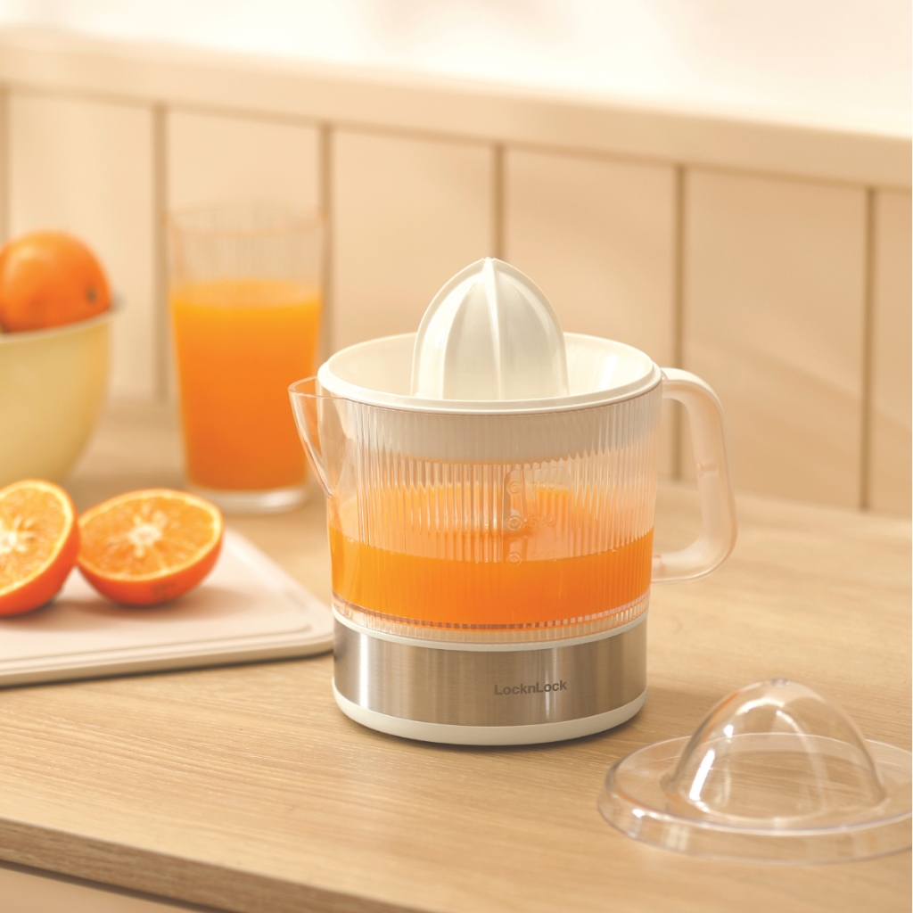 Máy Vắt Cam LocknLock Citrus Juicer EJJ244 (700ml), 3 Màu Lựa Chọn, 40W, Xoay Ép 2 Chiều - K-MALL