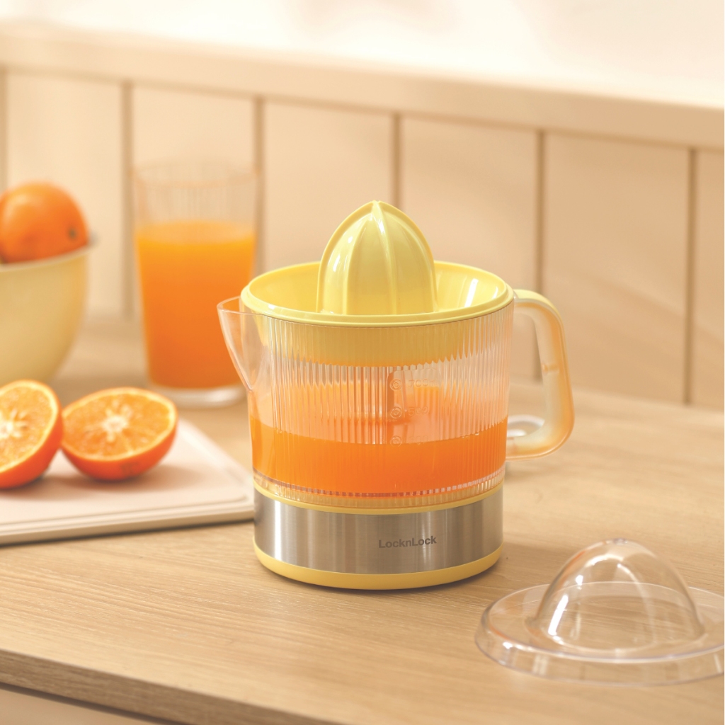 Máy Vắt Cam LocknLock Citrus Juicer EJJ244 (700ml), 3 Màu Lựa Chọn, 40W, Xoay Ép 2 Chiều - K-MALL