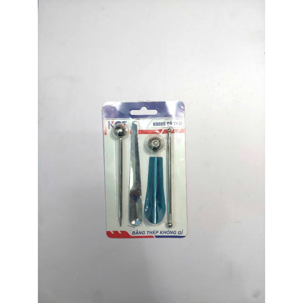 [Combo] 4 dụng cụ bơm keo, bộ miết ron, dao vệ sinh ron keo chà ron epoxy 2 thành phần