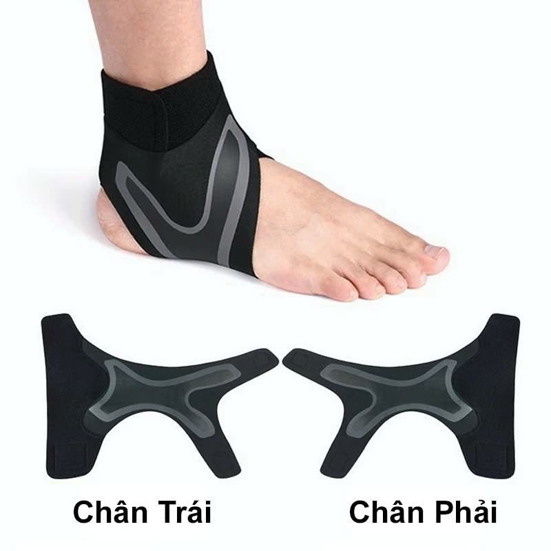 Băng quấn cổ chân, Băng Cổ Chân, Đai Quấn Bảo Vệ Mắt Cá, bó gót chân AD01 chống Lật Khi Chơi Thể Thao