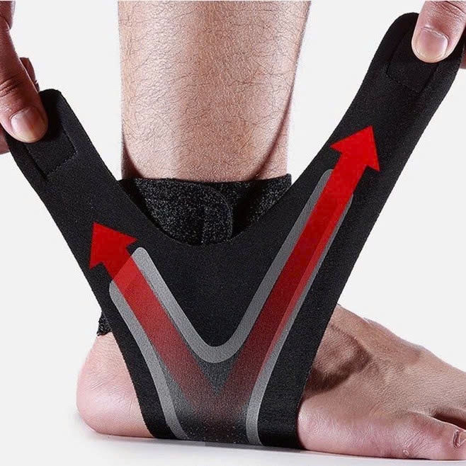 Băng quấn cổ chân, Băng Cổ Chân, Đai Quấn Bảo Vệ Mắt Cá, bó gót chân AD01 chống Lật Khi Chơi Thể Thao