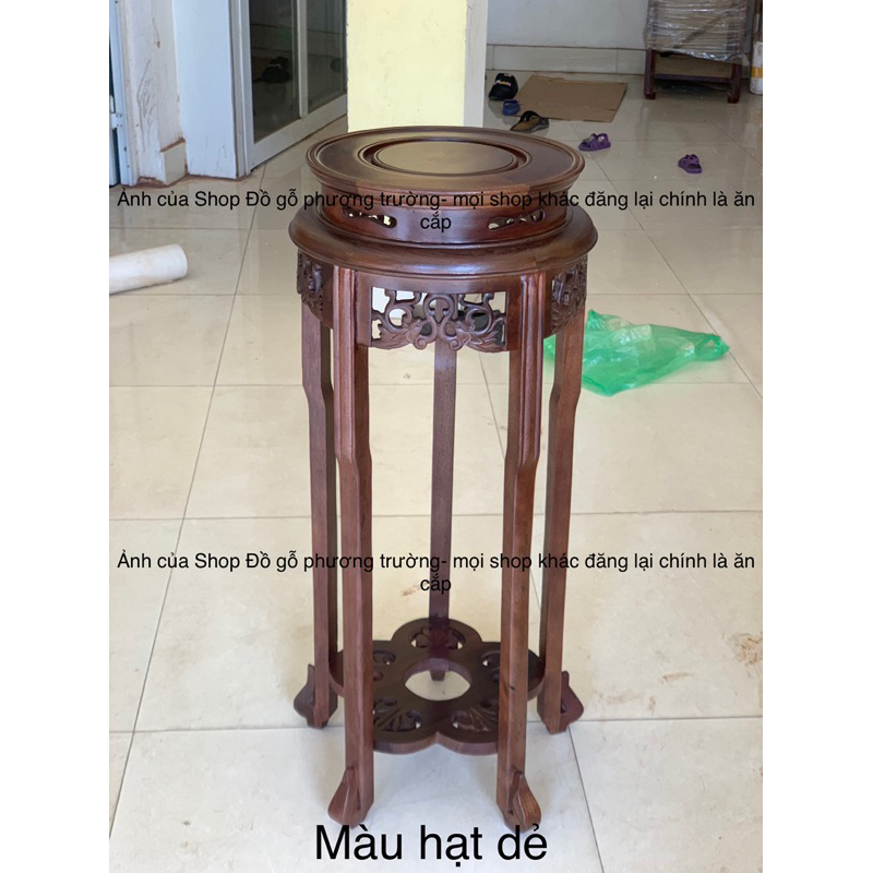 đôn tròn mặt 30cm cao 40,50,60,70,80cm gỗ lim, gỗ tự nhiên, nhiều tông màu ( giá 1 cái )