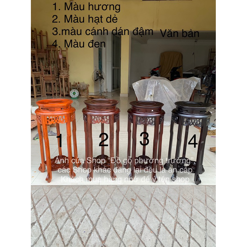 đôn tròn mặt 30cm cao 40,50,60,70,80cm gỗ lim, gỗ tự nhiên, nhiều tông màu ( giá 1 cái )