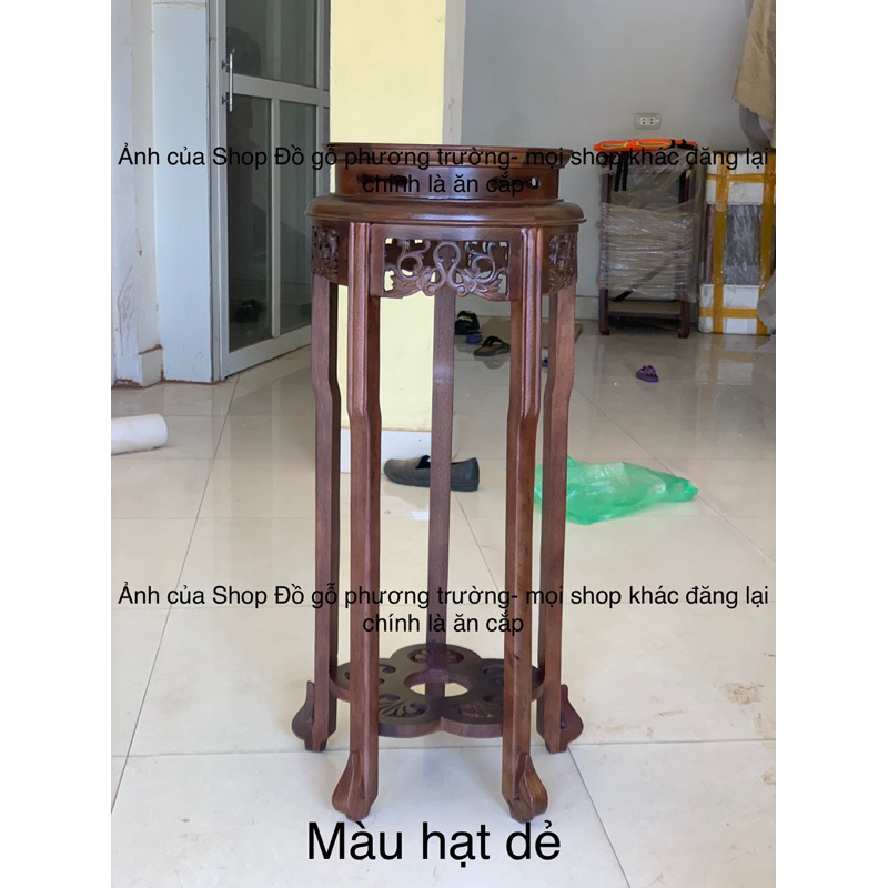 đôn tròn mặt 30cm cao 40,50,60,70,80cm gỗ lim, gỗ tự nhiên, nhiều tông màu ( giá 1 cái )