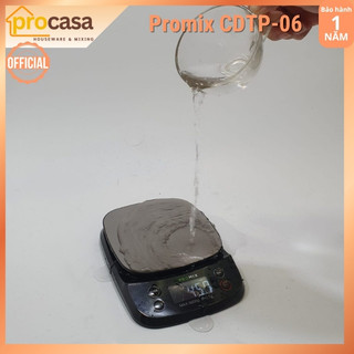 Cân điện tử nhà bếp Promix CDTP-06 - 0.1 - 5000g - Có kháng nước - Cân pha chế