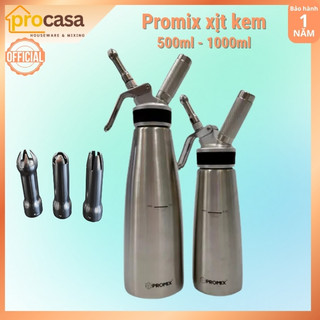 Bình xịt kem tưới Promix CW500 (500ml) - CW1000 (1 lít) - Kèm nhiều đầu xịt tạo kiểu