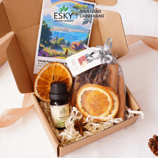 Túi Thơm Thảo Mộc ESKY Aroma Garden Trang Trí Khử Mùi Xe Ô tô Tủ Quần Áo Phòng Ngủ Túi Vải Voan Vải Bố